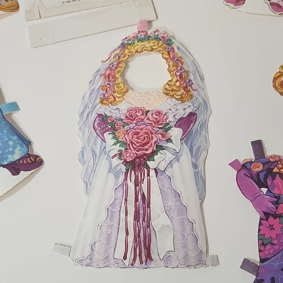 Vintage Miss Piggy Paper Doll Set 1994 - Picture 16 of 16